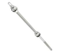 STI Vite a doppia filettatura Tirafondo M12x400 Inox A2 ancoraggio tetti legno coppi