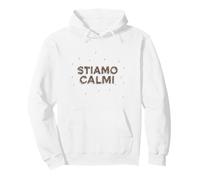 Stiamo calmi [Keep Calm] Felpa con Cappuccio