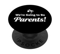 Stiamo per diventare genitori Baby Annuncio Design PopSockets PopGrip Adesivo