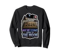 Stiamo tornando a casa sulla Luna 2028 Felpa