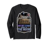 Stiamo tornando a casa sulla Luna 2028 Maglia a Manica
