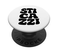 STICAZZI Frase Ironica Divertente Design Sarcastico PopSockets PopGrip Adesivo