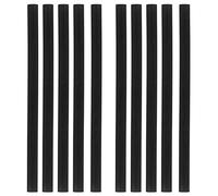 Sticchi di colla a caldo da 10 pezzi 10 pezzi forti adesivi ad alta resistenza bastoncini adesivi in gomma per artigianato fai -da -te riparazioni in legno in legno 11x200mm (Nero)