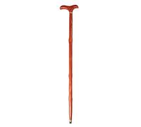 Stick a piedi, canna di legno Wenge stampelle di rubinetto anziani non slip canna da passeggio per gli anziani con forza