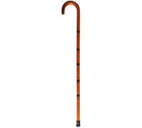 Stick a piedi in legno anziani speciali per gentiluomo canna da passeggiata a mano singola a mano di bambù stampella pieghevole stampelle ideale per uomini o donne con outdo attivo decorazione Aqiong