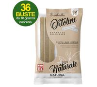 Stick Barrette per cani Ortolini gusto naturale 36 mini pack da 2 pezzi ciascuno