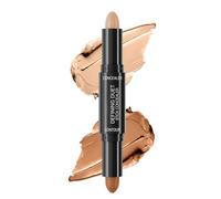 Stick Contorno e Highlight Cremeo a Doppia Punta - Stick Contouring Impermeabile per Scolpire Zigomi e Viso, Ideale per Principianti (03)