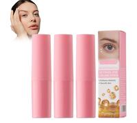 Stick Contorno Occhi Al Retinolo Rassodante E Liftante 3 PCS: Crema Antirughe Antietà per Occhi Con Acido Ialuronico, Riduce Borse, Occhiaie, Rughe E Gonfiori - Effetto Idratante E Luminoso