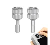 Stick Controllo Joystick Compatibile per DJI RC in Lega di Alluminio Argento, Parti di Ricambio Compatibile con DJI RC 1, 2, Air 3, Mini 3 Pro