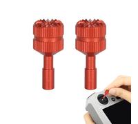 Stick Controllo Joystick Compatibile per DJI RC in Lega di Alluminio Rosso, Parti di Ricambio Compatibile con DJI RC 1, 2, Air 3, Mini 3 Pro