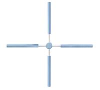 Stick Cross Yoga Per La Postura Correttore, Strumento Di Stretching Da Yoga, Barella Posteriore, Stick Di Correzione Della Gobba, Attrezzatura Di Fitness Per Adulti, Bambini