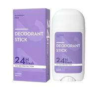 Stick deodorante antitraspirante-Protezione del sudore degli odori 80G-freschezza duratura, controllo sensibile per la pelle e portatile per odore naturale per uomini donne-Shelf Life di 3 anni