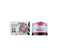 Stick Di Cera Colorata Temporanea For Capelli In 6 Colori, Gesso Idratante For For Una Copertura E Feste Grigie Vivaci, Tintura For Lavabile Rapidamente Non Dannosa(Pink)