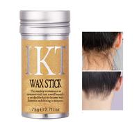 Stick di cera per capelli Stick di rifinitura Stick di pomata per capelli Stick liscio di controllo dei bordi per capelli Cera idratante non grassa per capelli crespi 75g # Protein