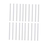 Stick di Colla Bianco 20 Pezzi per Lavori Artigianali Creativi | Si Scioglie Facilmente, Leggero e Odore, Legante per Plastica, Formato per Attività Manuali