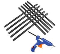 Stick di colla per la rimozione delle ammaccature | Stick di colla a caldo neri,Rimozione di ammaccature per auto, stick di multiuso per riparazioni artigianali di progetti di home office fai-da