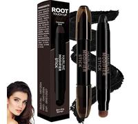 Stick di copertura della radice istantanea Revyn, bastone di ritocco a due teste, correttore naturale per l'attaccatura, polvere di capelli per capelli a 3 colori per capelli (#01)
