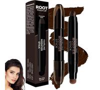 Stick di copertura della radice istantanea Revyn, bastone di ritocco a due teste, correttore naturale per l'attaccatura, polvere di capelli per capelli a 3 colori per capelli (#02)