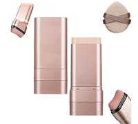 Stick Fondotinta E Correttore Luminoso A Doppia Punta - Fondotinta 2-in-1 Con Pennello, Alta Copertura Per Contouring E Idratazione, Per Tutti I Tipi Di Pelle(Bright White)