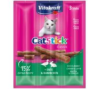 Stick gatti Vitakfraft mini anatra e coniglio 18 g 3 pz