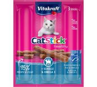 Stick gatti Vitakraft platessa ed omega 3 MSC 3 pz