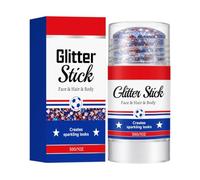 Stick Glitter Bianco e Blu Shimmer Patriottico Impermeabile A Lunga Durata