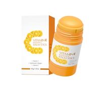 Stick idratante alla vitamina C - Balsamo stick idratante e illuminante portatile per viso e pelle da viaggio, formula con acido ialuronico e collagene per secchezza, linee sottili e pelle spenta