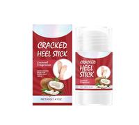 Stick idratante per i piedi, profumo di cocco, idratante multifunzionale per talloni, gomiti e ginocchia, salvapelle portatile per la pelle secca, assorbimento rapido, adatto a tutti i tipi di pelle