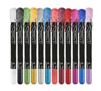 Stick illuminante per occhi, matita per ombretti - Ombretto glitterato | Set di ombretti in stick da 12 pezzi per trucco occhi, matita per occhi glitterati e ombretti, set ad alta pigmentazione, pro