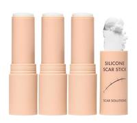 Stick in silicone per cicatrici senza profumo - Barriera al 60% in silicone, adatto a tutte le carnagioni, per la cura di smagliature e cicatrici, delicato per l'uso quotidiano