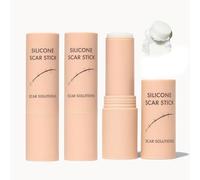 Stick in silicone per cicatrici senza profumo - Barriera al 60% in silicone, adatto a tutte le carnagioni, per la cura di smagliature e cicatrici, delicato per l'uso quotidiano