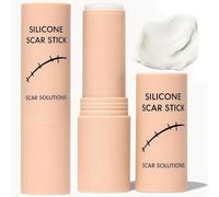 Stick in silicone per cicatrici senza profumo - Barriera al 60% in silicone, adatto a tutte le carnagioni, per la cura di smagliature e cicatrici, delicato per l'uso quotidiano