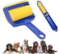 Stick it Roller, Stick it Roller Pet Capelli, Stick it Lint Roller lavabile, Set di Handheld e Tipi di Viaggio per Pet Hairs, Vestiti, Carseats