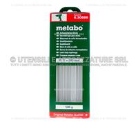 STICK METABO BASTONCINI RICAMBI COLLA A CALDO 11x200mm 500g TRASPARENTE PISTOLA
