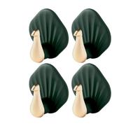 Stick On Hooks - 4 Pieces Waterproof Funny Decorative Hanger | -shaped Decorative Hooks, No-drill, Self-adhesive Wall Hooks, 4-pack, 2.5kg Load Capacity, Waterproof And Moisture