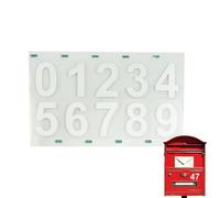 Stick On Numbers Mailbox, Reflective Waterproof Adhesive Address Display