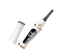 Stick per ciglia riscaldato professionale con ABS, White | sicuro con delicatezza sulle ciglia, presa comoda, azione del tocco, applicazione automatica e allungamento