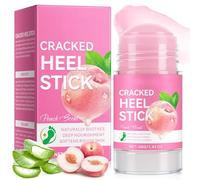 Stick per la cura del tallone per talloni screpolati e pelle secca, balsamo intensivo nutriente per i piedi a forma di bastone, cura profonda contro la pelle ruvida, 40 g (pesca)