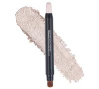 Stick per ombretti impermeabili per ombretti a doppia tetto Applicatore, ombretto professionale per la perla professionale a prova di sudore con un pennello, donne, bastoncini per per gli oc