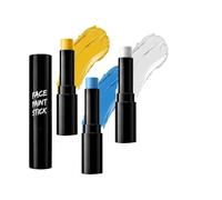 Stick per Pittura su Viso e Corpo Forniture Antisudore per Trucco | Trucco Viso e Corpo per Bambini per Feste Scuola Stadio Fan degli Eretini
