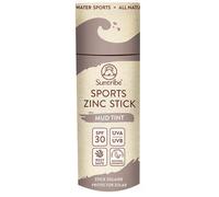 Suntribe Sports Zinc Stick stick protettivo minerale per zone sensibili SPF 30 Mud Tint 30 g