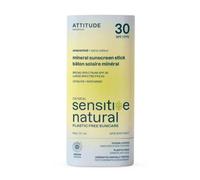 Stick Solare Minerale SPF 30 Sunly Senza Plastica Inodore 2.1 Oz Di Attitude