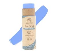 Stick Solare Naturale Minerale Zinco FPS 30 Suntribe - 30 g, Blu Oceano, Biologico - 100% Naturale, Sicuro Per i Coralli - Molto Resistente all'Acqua - Vincitore Beauty Shortlist Awards 2022