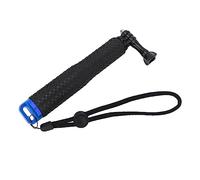 Stick stick da 19 pollici, bastone da selfie portatile universale per il telefono cellulare della fotocamera sportiva, nero (Blu)
