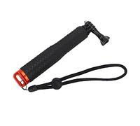 Stick stick da 19 pollici, bastone da selfie portatile universale per il telefono cellulare della fotocamera sportiva, nero (Arancia)
