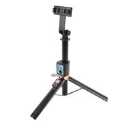 Stick Stick, Treppiede da 12 a 67 Potri con Rotazione a 360 °, Schermo del Display da 2 Pollici, Telecomando, Stick per Selfie Portatile Estendibile, per Record Live