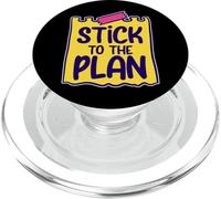 Stick To The Plan Stay Focused Success Strategy - PopSockets PopGrip per MagSafe