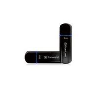 Stick USB 8 GB Transcend 20 Pen Drive MLC Black NEW