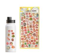 Sticker A Tema Cartone Animato | Piccoli Adesivi In PVC Con Effetto 3D In Rilievo,Decalcomania Per Scrapbooking,Per Laptop Pareti Chitarre Valigie Bagaglio Taccuino Buste Occhiali Tablet