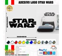 Sticker adesivo logo Star Wars murales tuning auto casa disney teen decorazione